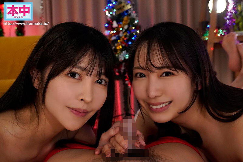 どっちに中出ししたいXmas AV女優2人がガチで考えたデートプランでいちゃいちゃ恋人SEX 二股浮気がバレてお仕置き精子抜き中出しハーレムクリスマスSpecial 森日向子 弥生みづき