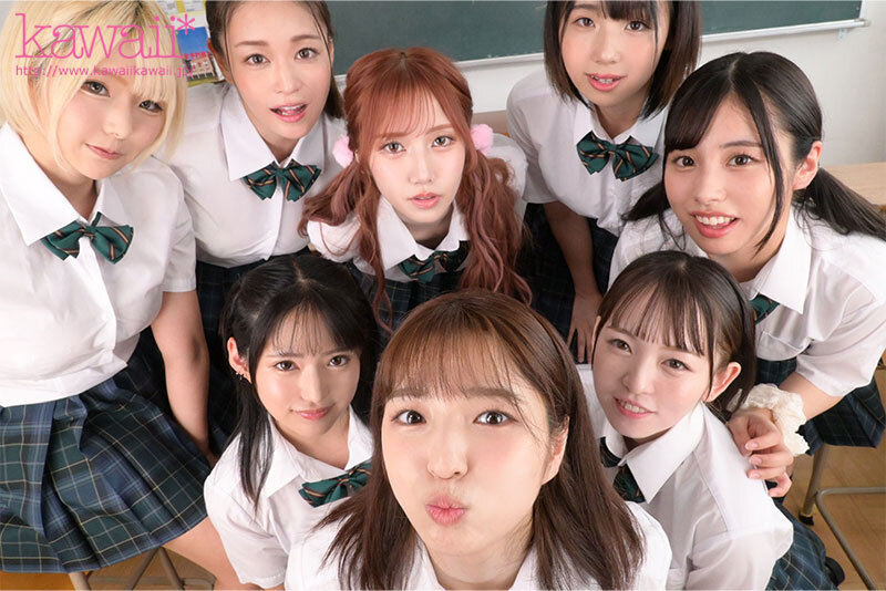 【VR】8KVR×kawaii*女学院 ＜アオハル学園編＞女子校に赴任した僕にモテ期到来！？教室で…保健室で…体育倉庫で…性欲が尽きない教え子8人に痴女られ抜かれまくるハーレム逆9P大乱交 西元めいさ 乙アリス 橘メアリー 斎藤あみり 有栖舞衣 渚みつき 千石もなか 倉本すみれ